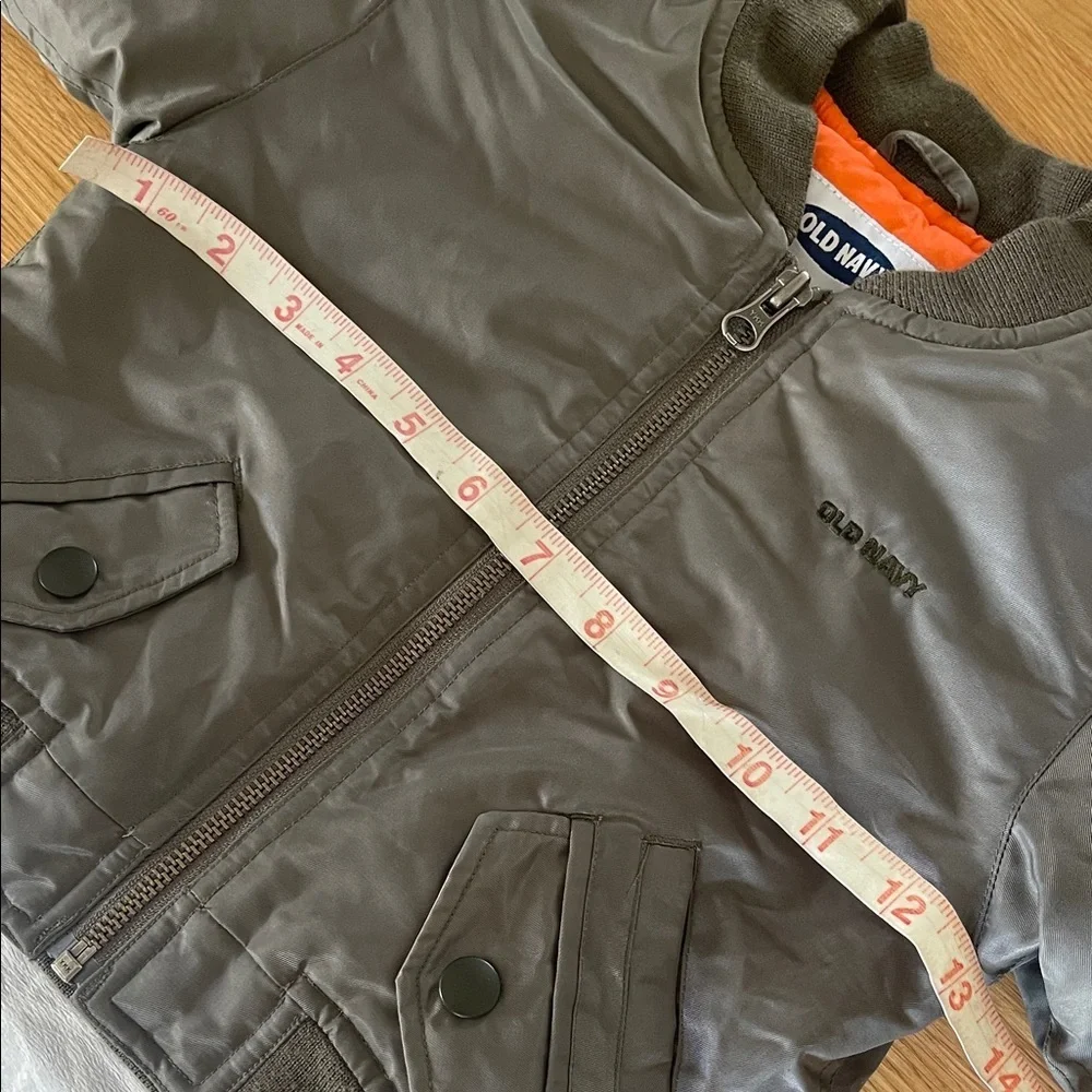 Old Navy Kids Bomber Jacket - Olive Green